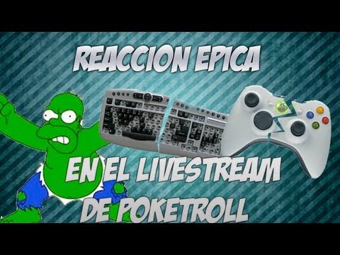 Reacción épica en el livestream de Pokétroll