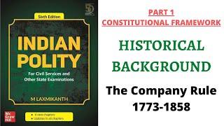 Indian Polity by M Laxmikanth (Video 1) - Historic