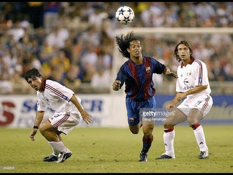 Ronaldinho vs Ac Milan 2003-2004