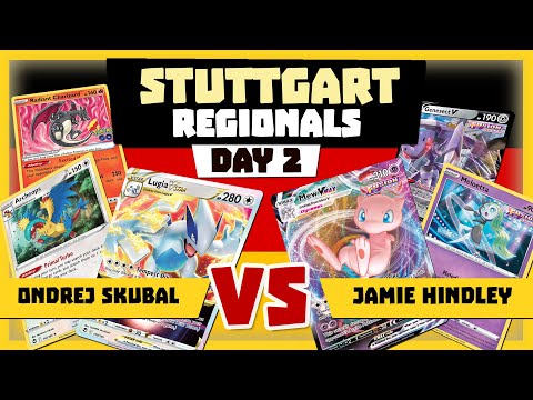 Ondrej Skubal (Lugia) vs Jamie Hindley (Mew) | Pokemon TCG Stuttgart Day 2 2022