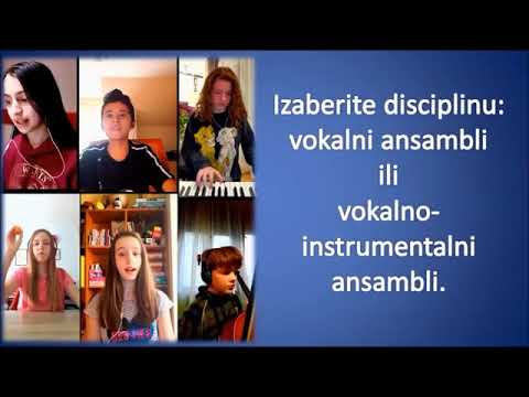 Poziv za takmičenje ,,Kornelije" 2021. za disciplinu vokalni i vokalno instrumentalni ansambli