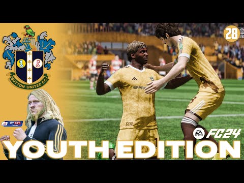 NEW SEASON, NEW KITS, NEW LEAGUE! | EA FC 24 CAREER MODE - YOUTH ACADEMY | SUTTON UNITED | EP28