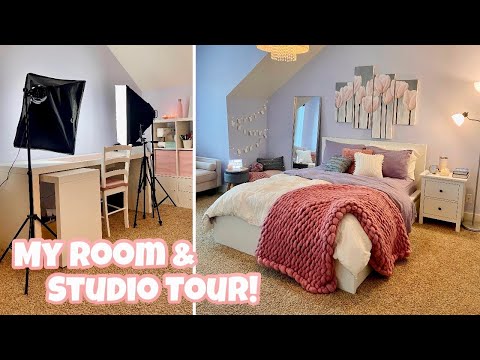 My Room/Studio TOUR - Where I spend all my time...