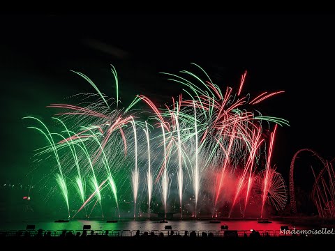 Feux d'artifice de l'Italie 2025 ''fireworks'' par PyroItaly à LaRonde pour l'I.F.L.Q
