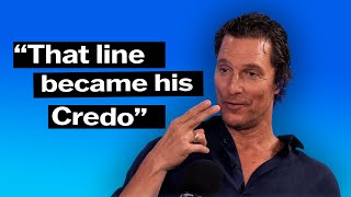 McConaughey on True Detective, Dazed and Confused
