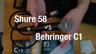 Behringer C1 - відео 1