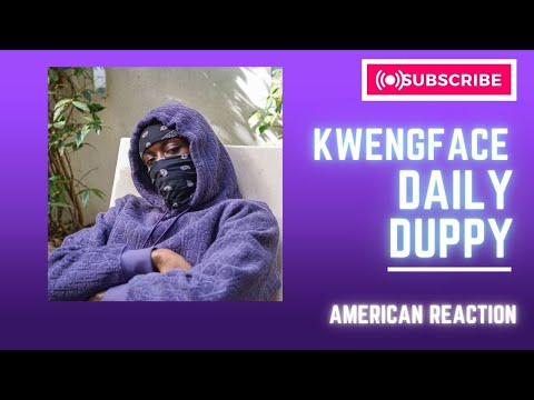 Kwengface - Daily Duppy | GRM Daily (American Reaction/Review)