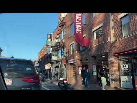 Drivelapse—Timelapsed driving. Around Harvard Square.