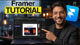 FRAMER AI FULL TUTORIAL FOR BEGINNERS | Website Builder, AI Design & No-Code Explained
