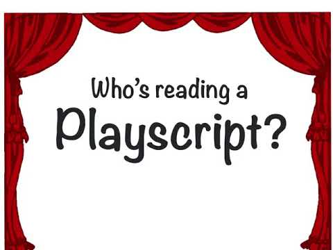 What are the 5 features of a play script?