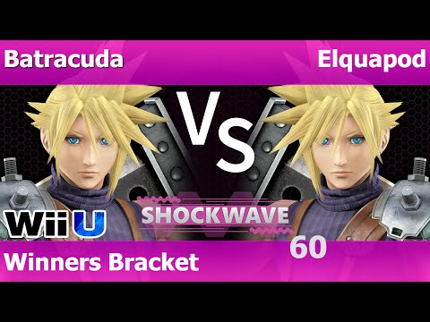 SW 60 Smash 4 - Batracuda (Cloud, Pac-Man) vs Elquapod (Cloud, C Falcon) - Winners Bracket