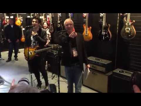 NAMM Show 2017 John Mayer PRS press conference J-MOD 100 Amp