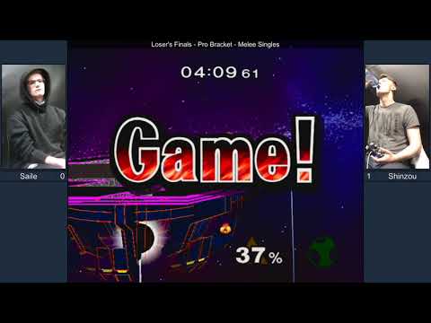 BÅTIS #2 - Saile (Sheik) vs Shinzou (Yoshi) - Melee Pro Bracket Loser's Finals