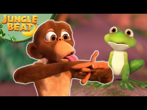 Monkey is being silly | Jungle Beat: Munki & Trunk | Kids Cartoon 2025