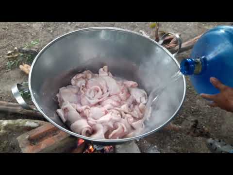 chicharron de puerco crujientes explicado en 3 minutos.