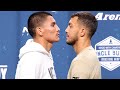 VERGIL ORTIZ JR VS MICHAEL MCKINSON - INTENSE FIRST FACE OFF IN TEXAS