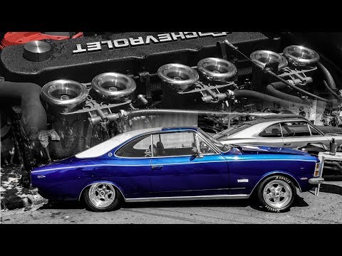 LENTA + BURNOUT ! Opala 6cil tripla weber