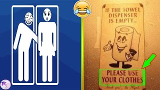 Most Funniest Bathroom Signs