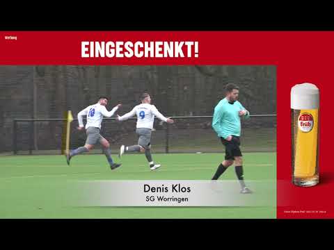 Denis Klos/SG Worringen I Pass Schuss Tor