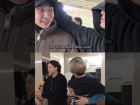 Enlistment Day vs Grammy Nomination Night Hugs 🫂 #rm #jimin #jungkook #V #kimtaehyung #bts #btsarmy