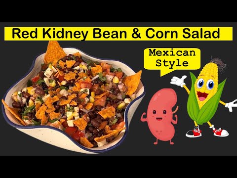 Mexican Red Kidney Bean & Corn Salad