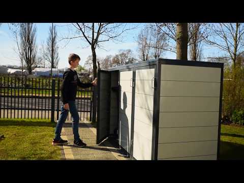 Element 13 - Die Mülltonnenbox aus Aluminium