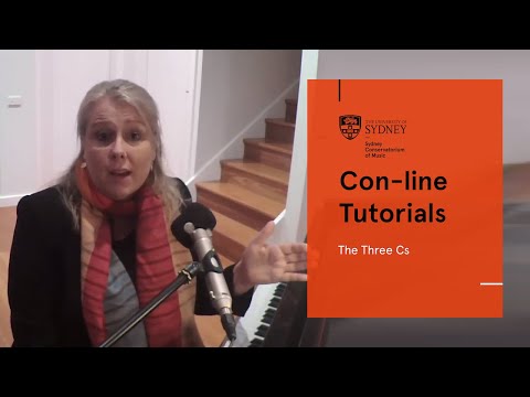Con-line Tutorials - The Three Cs