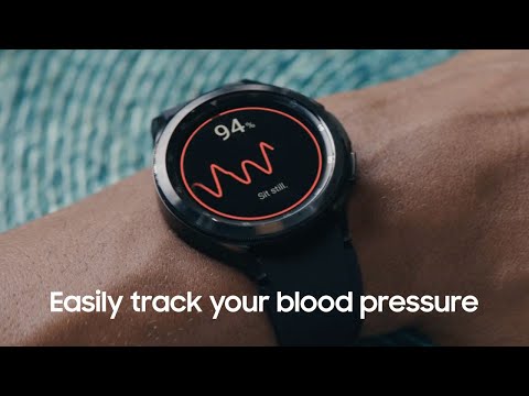 Galaxy Watch4 Series: Easily track your blood pressure every day