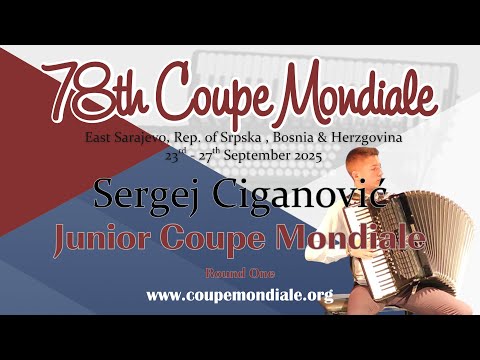 Sergej Ciganović - Bosnia and Herzegovina - Junior Coupe Mondiale 2025 - Round 1