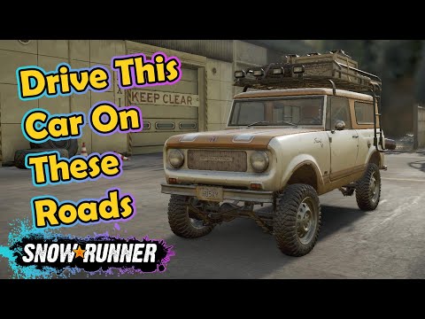 Challenge: Drive a Scout on these Roads ! #SnowRunner | #Gameplay  Walkthrough Part 35 #gaming #mod