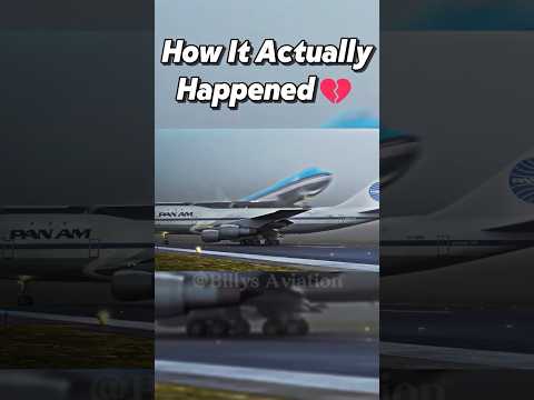 Tenerife Airport Disaster | What Was Supposed To Happen💔 #aviation #sad #edit #planecrash #shorts