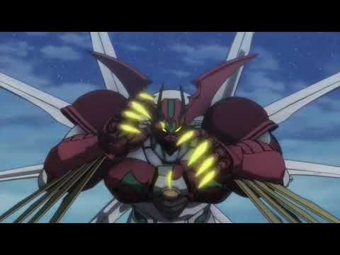 Getter Robo Arc's debut but with different sound effects