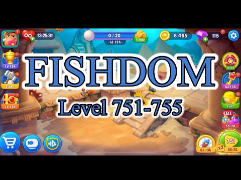 FISHDOM - Level 751-755