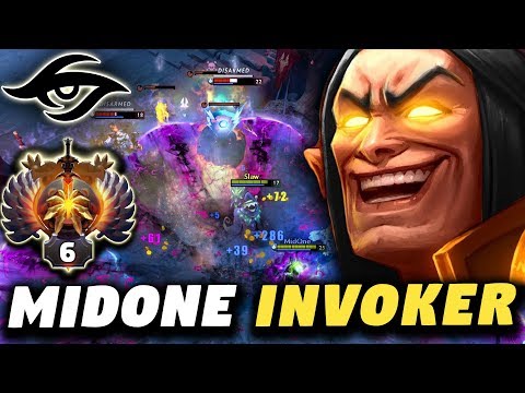 MidOne Invoker vs FATA- Weaver - PRACTICE For Main Event The International 2018 - Dota 2 Invoker