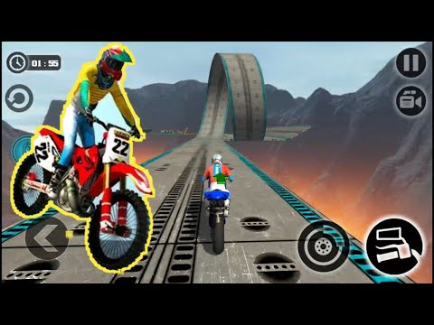 Impossible Motor Bike  Tracks Level 1 6 | Mr BM Android Gameplay