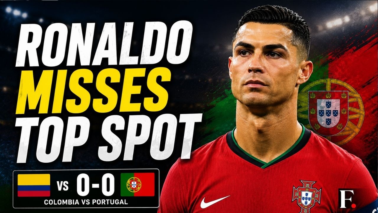 Colombia vs Portugal 0-0 | Portugal Fail to Top Group K After Colombia Draw | Cristiano Ronaldo