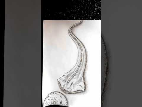 Bloop vs El Gran Maja face-off #drawing #shorts