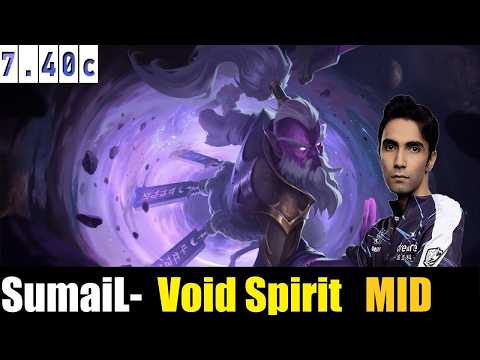 🤯 SUMAIL [Void Spirit] MID 7.40C - DOTA 2 HIGHEST MMR MATCH#dota2   #dota2gameplay   #sumail