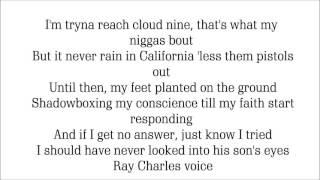 Kendrick Lamar- faith (lyrics)