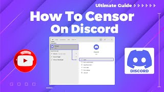 How to censor on discord 2024 (Discord Tricks)