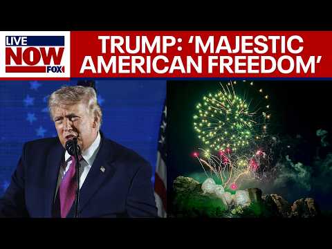 Donald Trump Condemns Communism In Mount Rushmore Speech