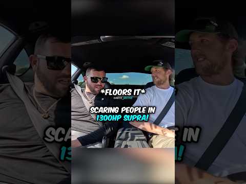 1300 HP Supra Goes Wild! 😳