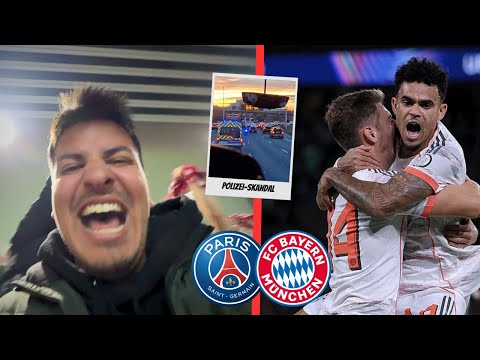 SHOWCASE OF POWER despite POLICE SCANDAL on ARRIVAL 🖕🔥🔥 | PSG vs. FC Bayern Munich | CedrikTV