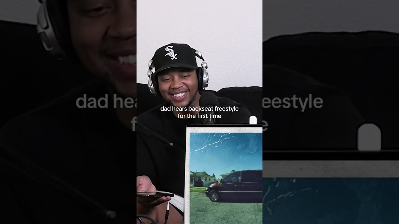 dad hears backseat freestyle for the first time #bridgingthegap #fypシ #kendricklamar