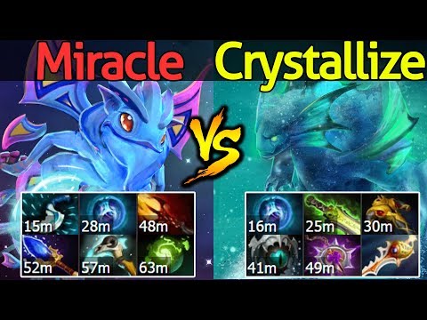 Miracle- Puck VS Crystallize Morphling Dota 2 Ranked EU