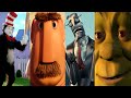 1 Second From 33 Animated Movies