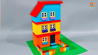 How to Build an Amazing LEGO House 🏠| Step-by-Step Tutorial | How to build a Lego Modern House