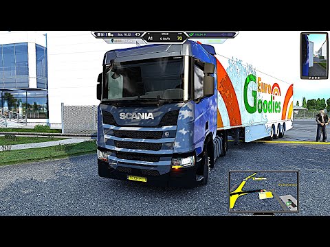 Budakalász - Megyeri híd - M3 - Szigetszentmiklós - Realistic driving 1080p - Hungary Map - ETS2
