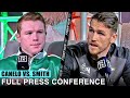 CANELO ALVAREZ VS CALLUM SMITH | LIVE PRESS CONFERENCE & FACE OFF