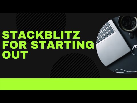 Stackblitz is great for learning